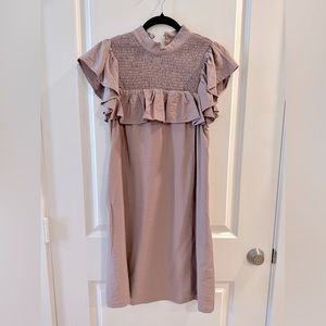 NEW A new day purple ruffle dress